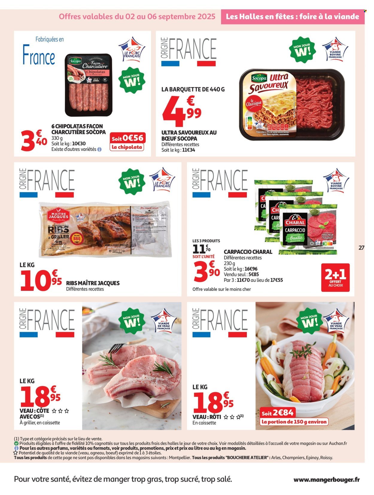 Catalogue AUCHAN - Des prix aussi bas, c'est le top dans votre super (2025-09-02 - 2025-09-13)