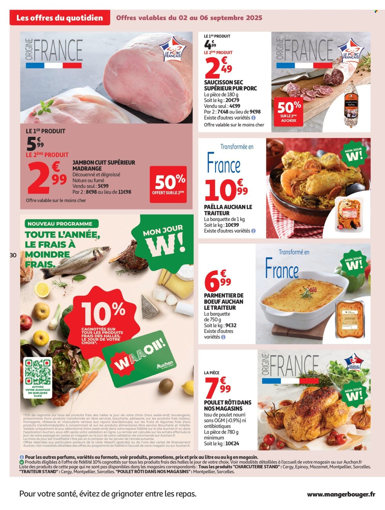 Catalogue AUCHAN - Des prix aussi bas, c'est le top dans votre super (2025-09-02 - 2025-09-13)