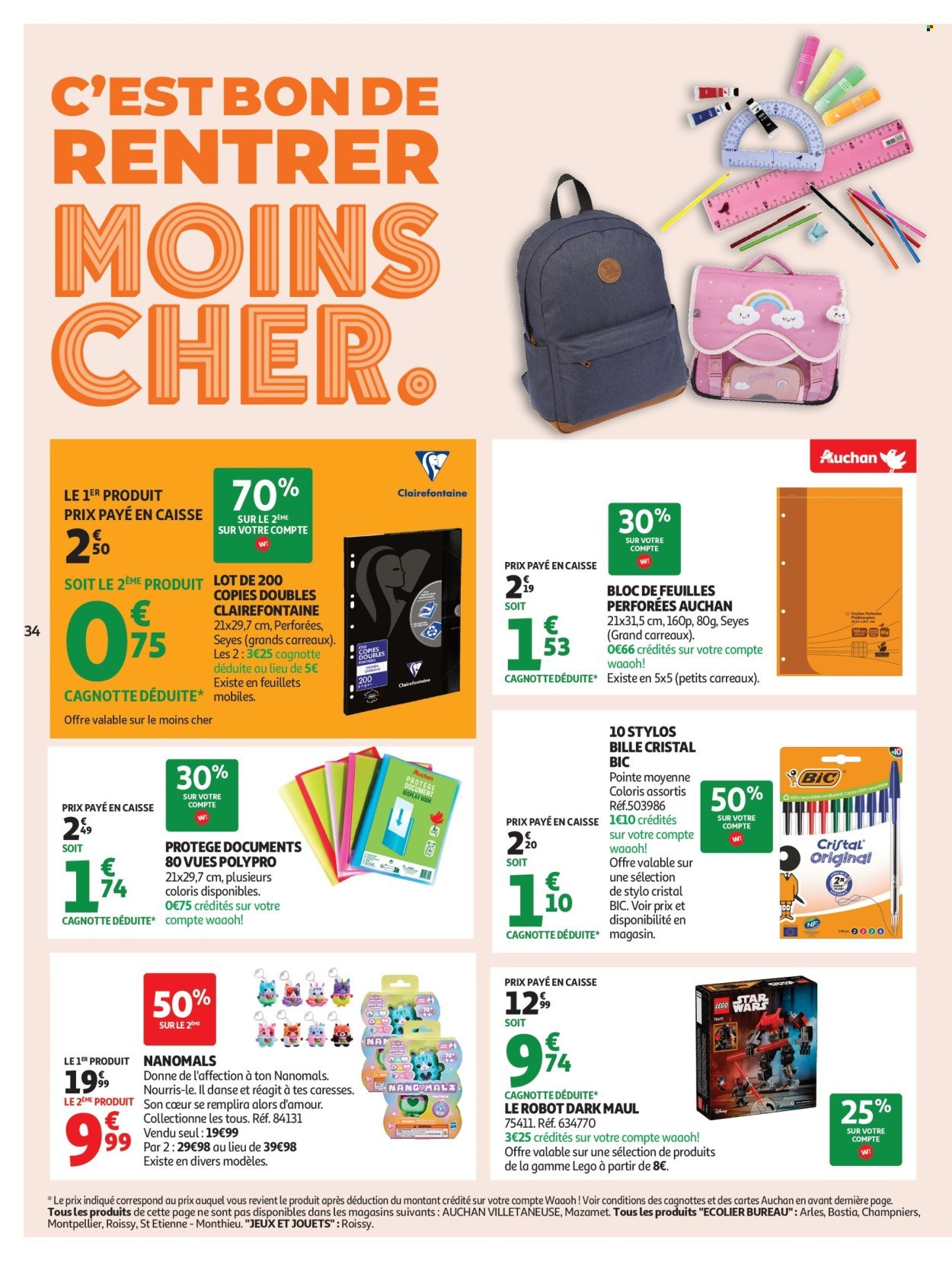 Catalogue AUCHAN - Des prix aussi bas, c'est le top dans votre super (2025-09-02 - 2025-09-13)