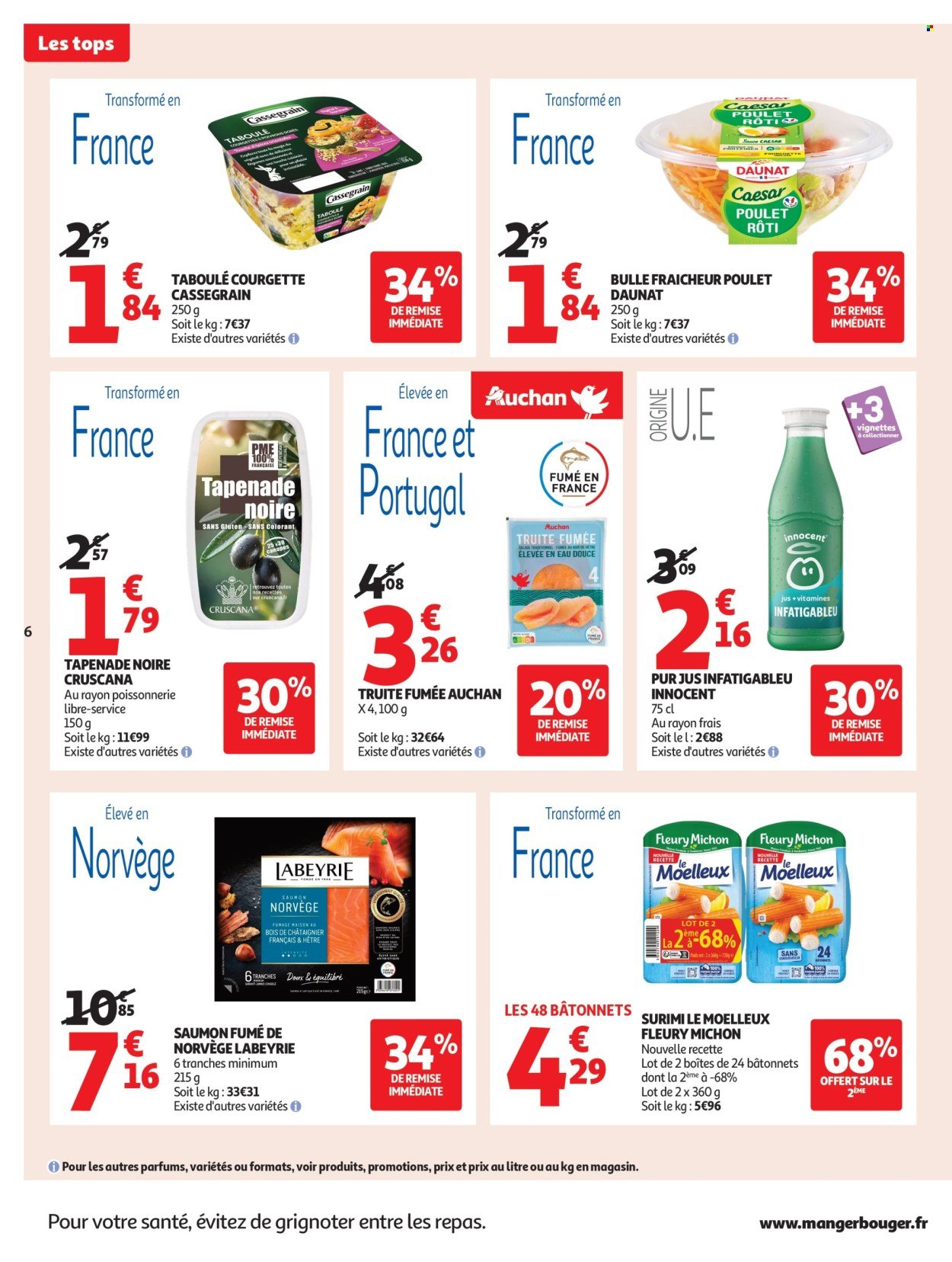 Catalogue AUCHAN - Des prix aussi bas, c'est le top dans votre super (2025-09-02 - 2025-09-13)