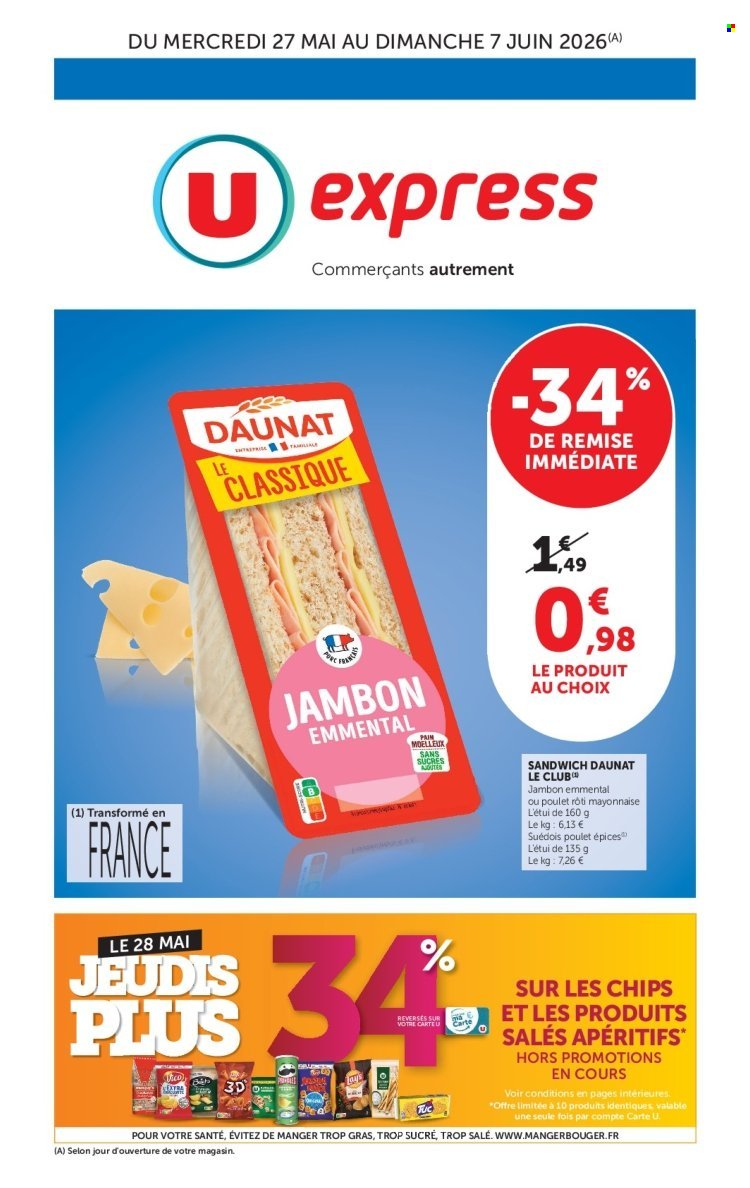 Catalogue U EXPRESS - Les prix bas de la semaine (2026-05-27 - 2026-06-07)