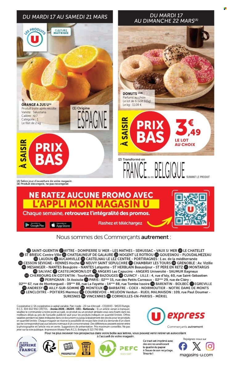 Catalogue U EXPRESS - Les prix bas de la semaine