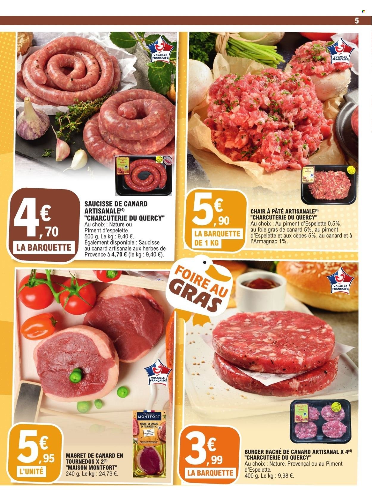 Catalogue E.LECLERC - FOIRE AU GRAS