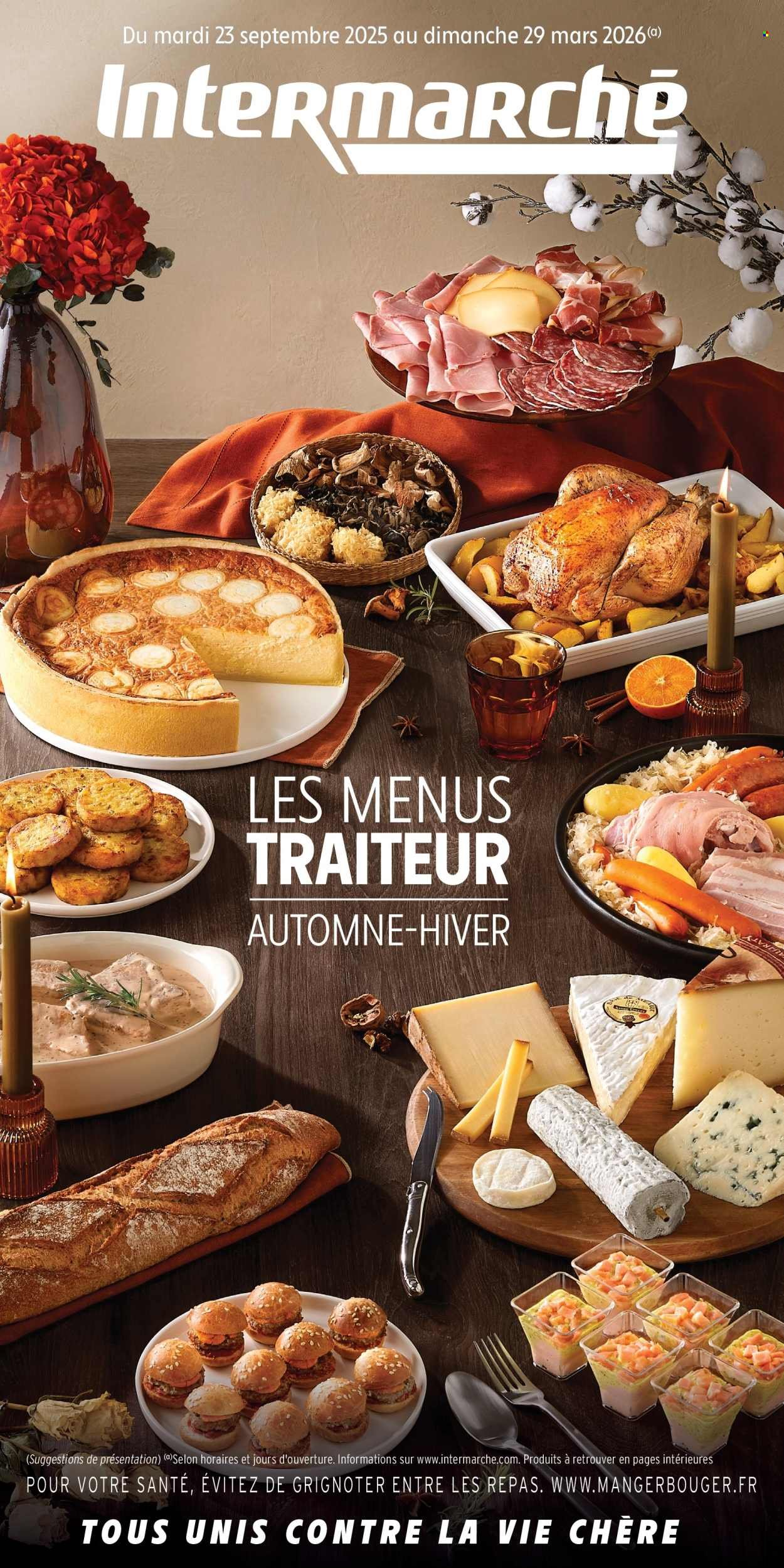 Catalogue INTERMARCHÉ - Les menus traiteur (2025-09-23 - 2026-03-29)