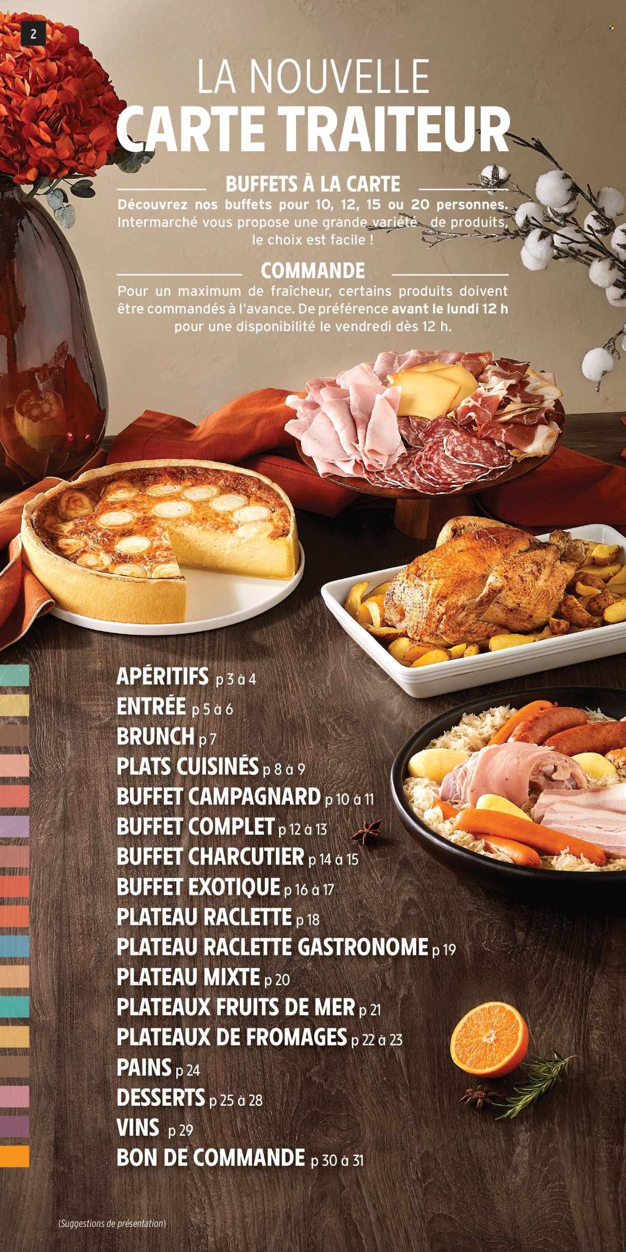 Catalogue INTERMARCHÉ - Les menus traiteur (2025-09-23 - 2026-03-29)