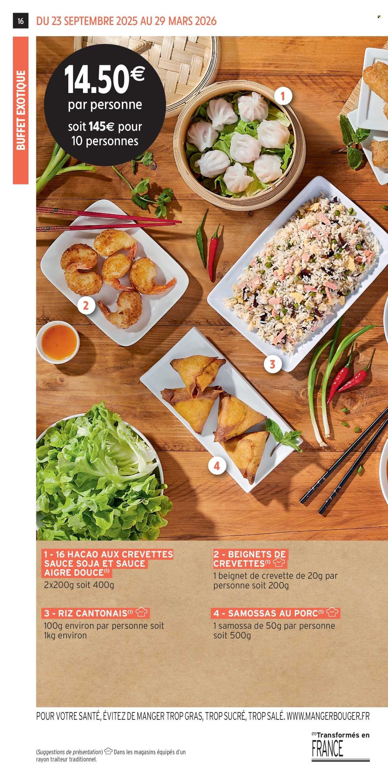 Catalogue INTERMARCHÉ - Les menus traiteur (2025-09-23 - 2026-03-29)