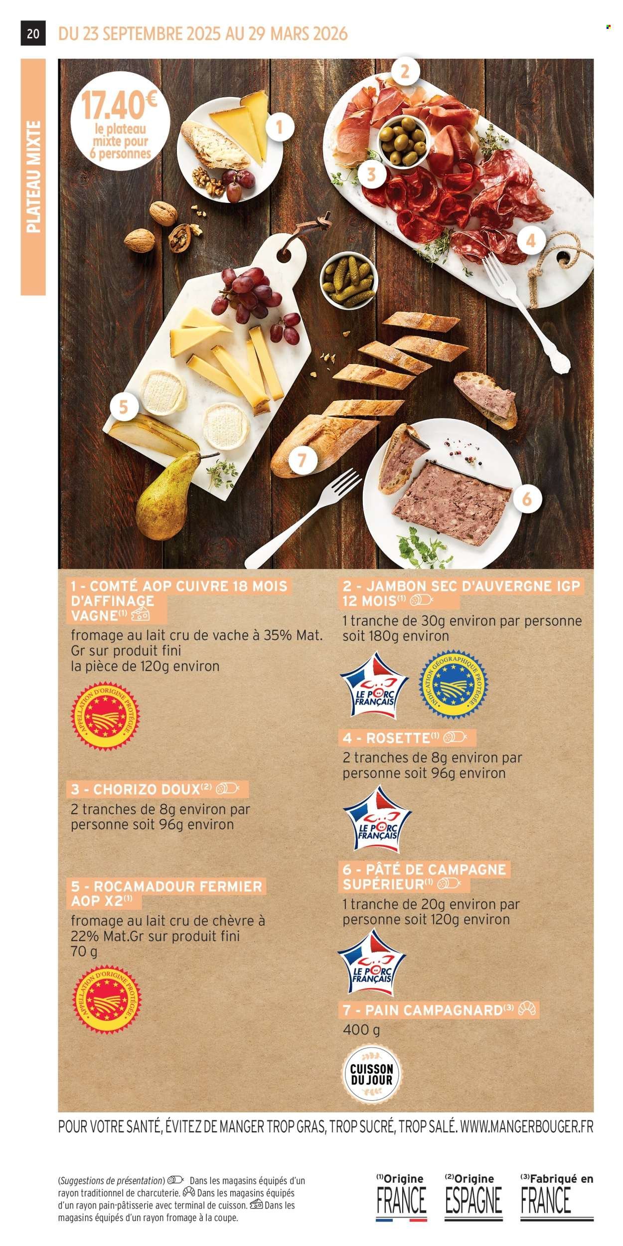 Catalogue INTERMARCHÉ - Les menus traiteur (2025-09-23 - 2026-03-29)