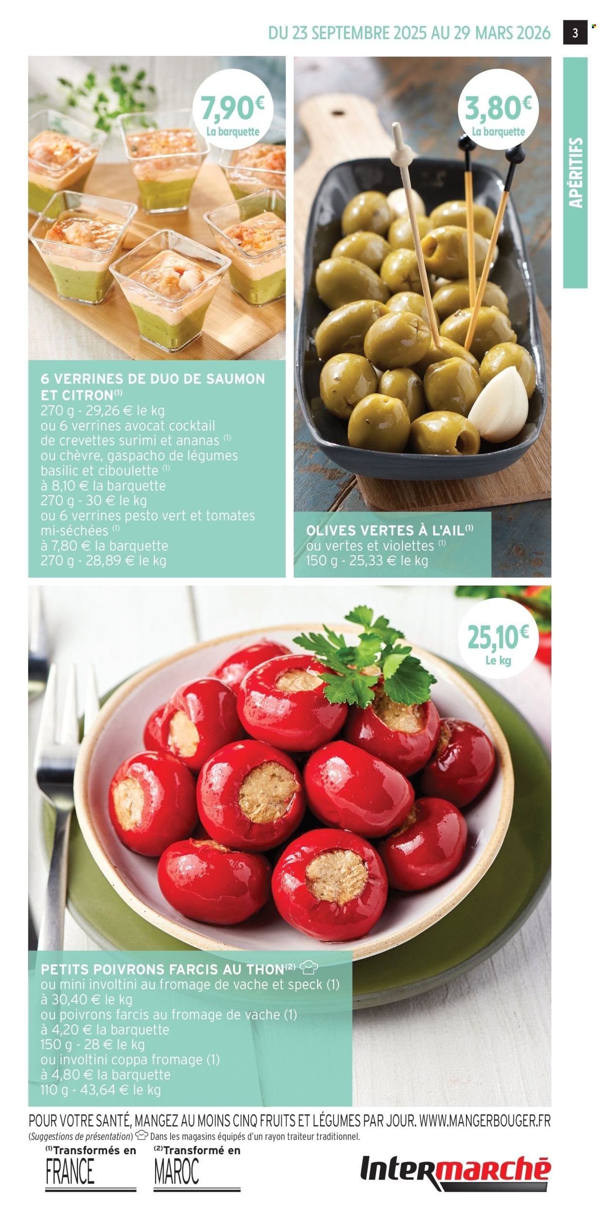 Catalogue INTERMARCHÉ - Les menus traiteur (2025-09-23 - 2026-03-29)