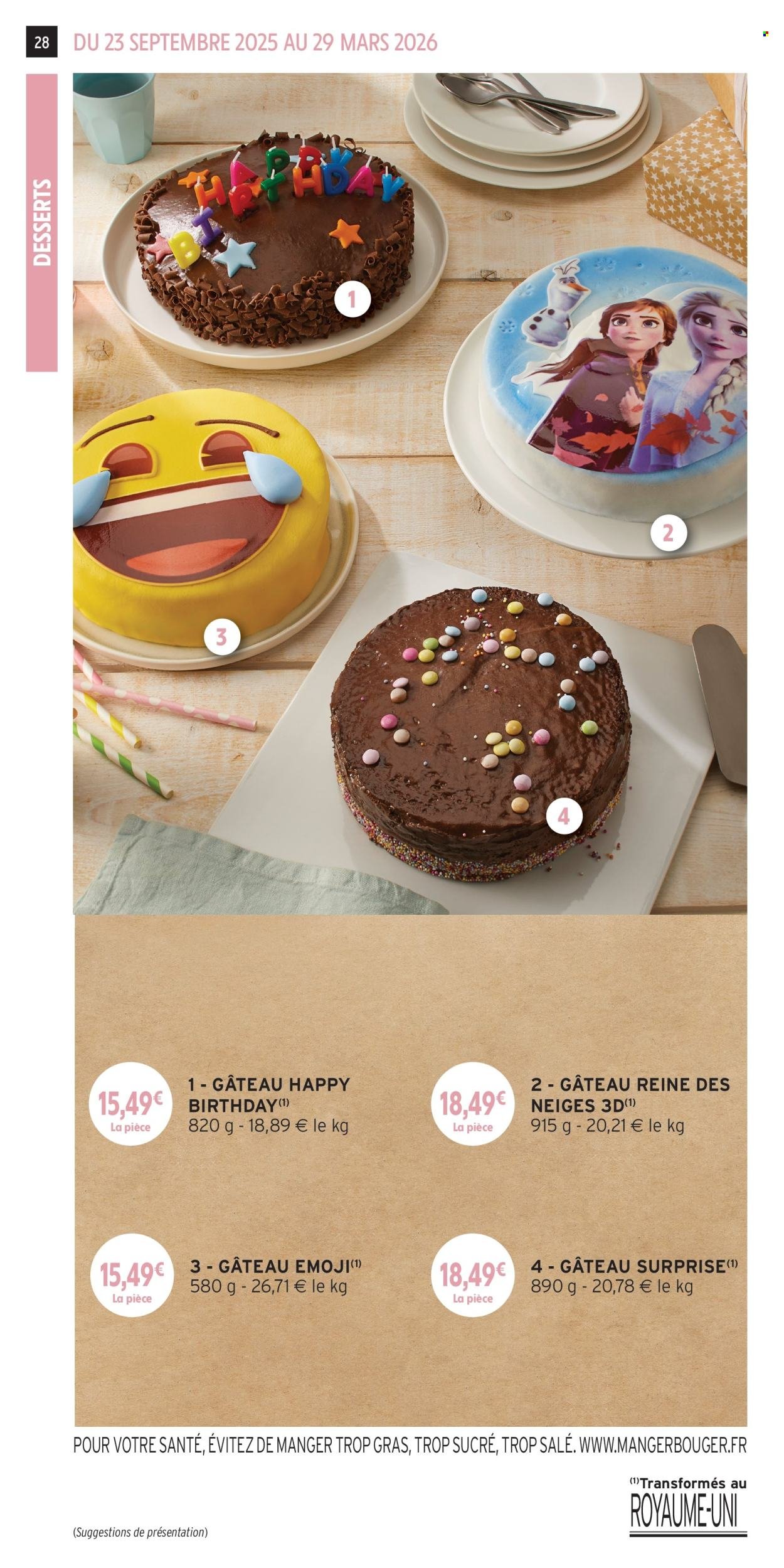 Catalogue INTERMARCHÉ - Les menus traiteur (2025-09-23 - 2026-03-29)