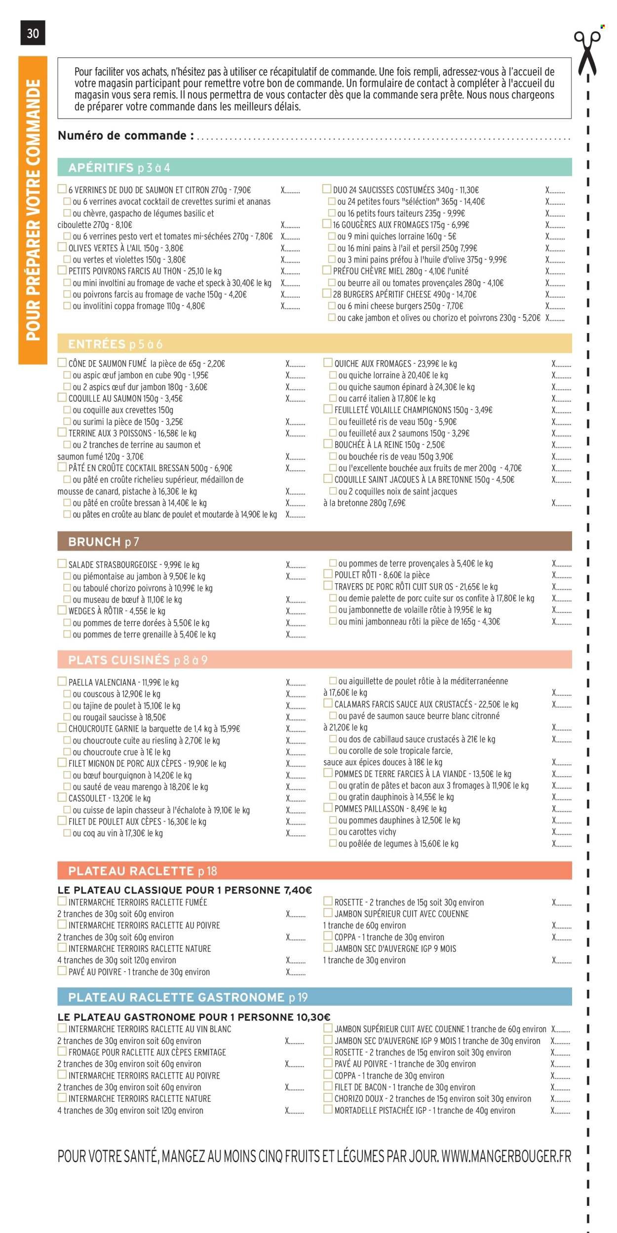 Catalogue INTERMARCHÉ - Les menus traiteur (2025-09-23 - 2026-03-29)