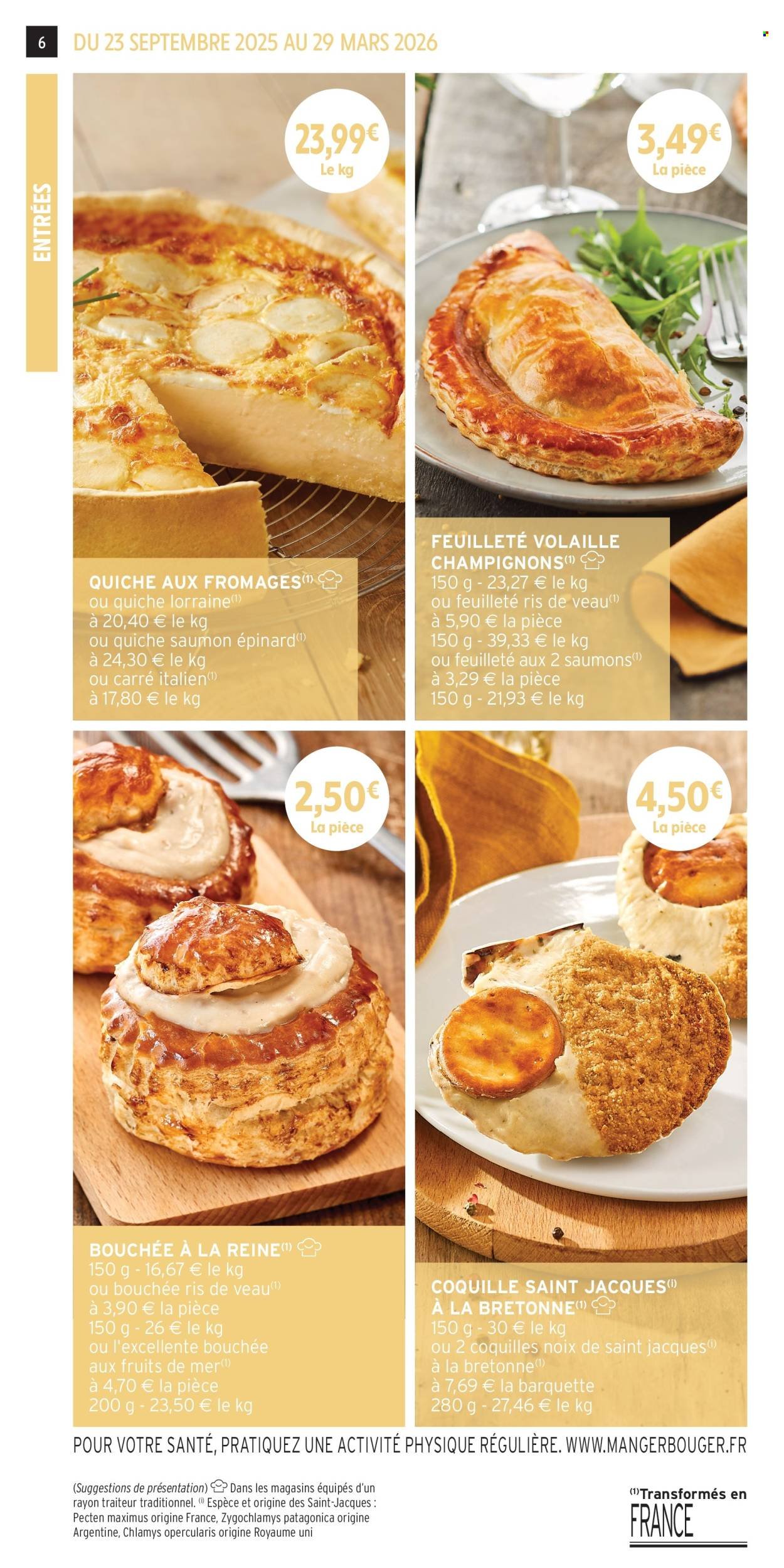 Catalogue INTERMARCHÉ - Les menus traiteur (2025-09-23 - 2026-03-29)