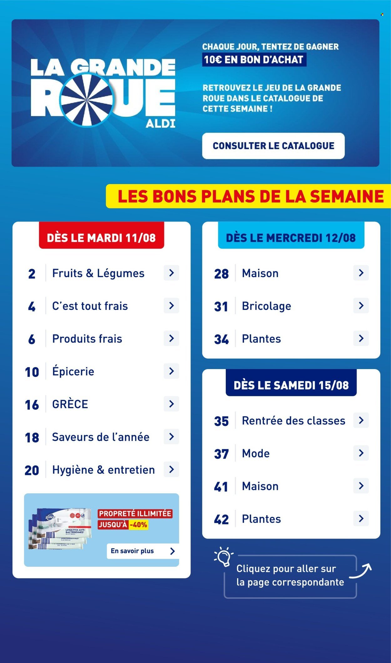 Catalogue ALDI - Propreté illimitée  josqu'à -40%