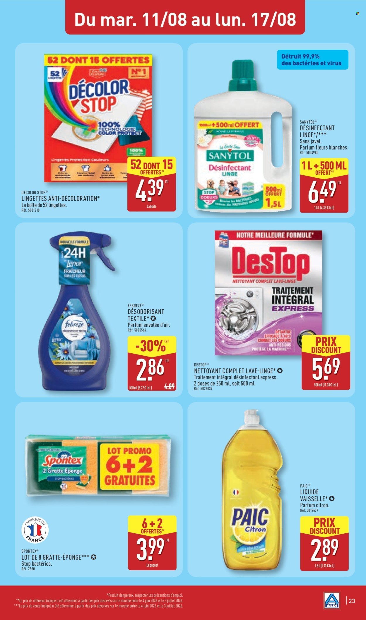 Catalogue ALDI - Propreté illimitée  josqu'à -40%