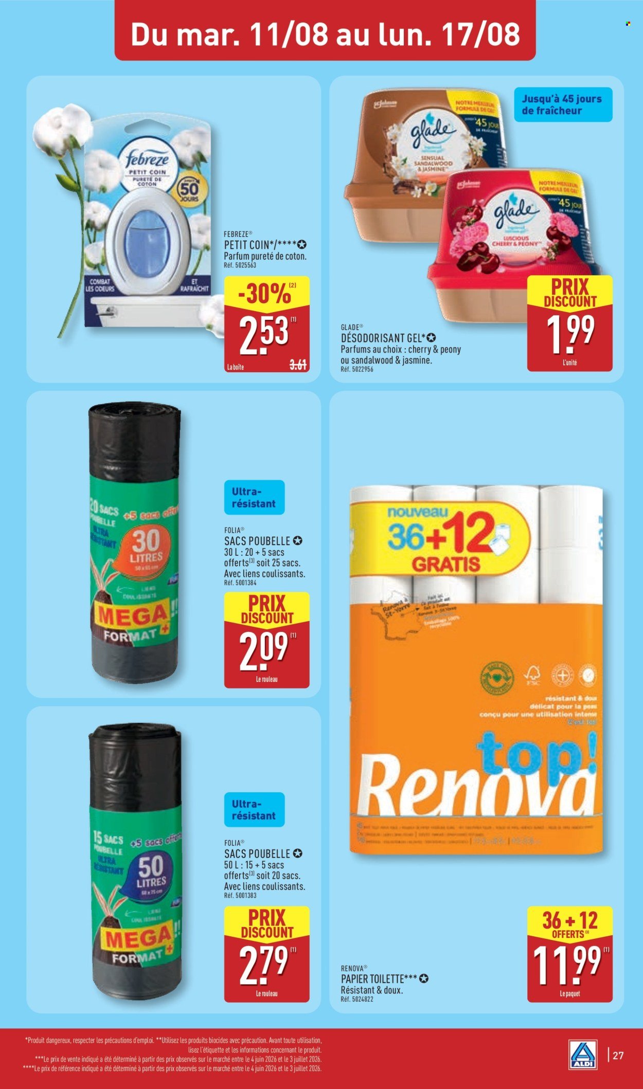 Catalogue ALDI - Propreté illimitée  josqu'à -40%