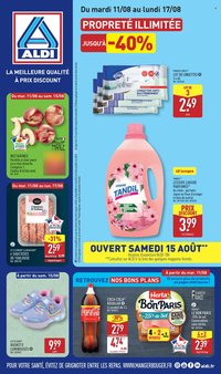 Catalogue ALDI - Propreté illimitée  josqu'à -40%