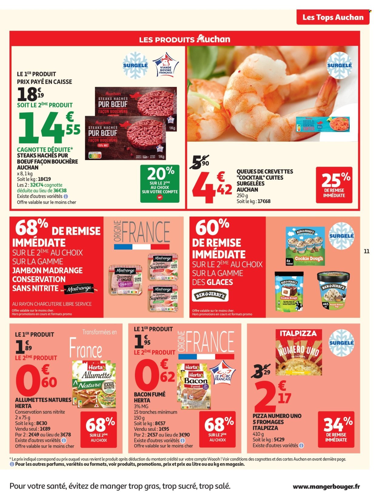 Catalogue AUCHAN - Halles, tops supers