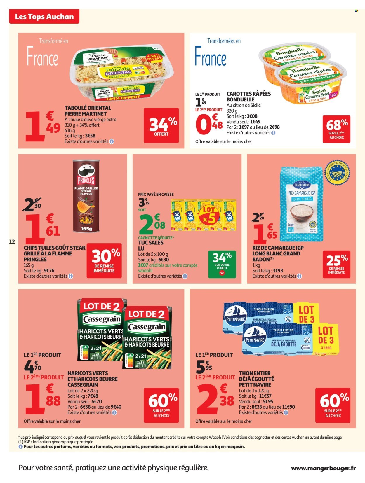 Catalogue AUCHAN - Halles, tops supers