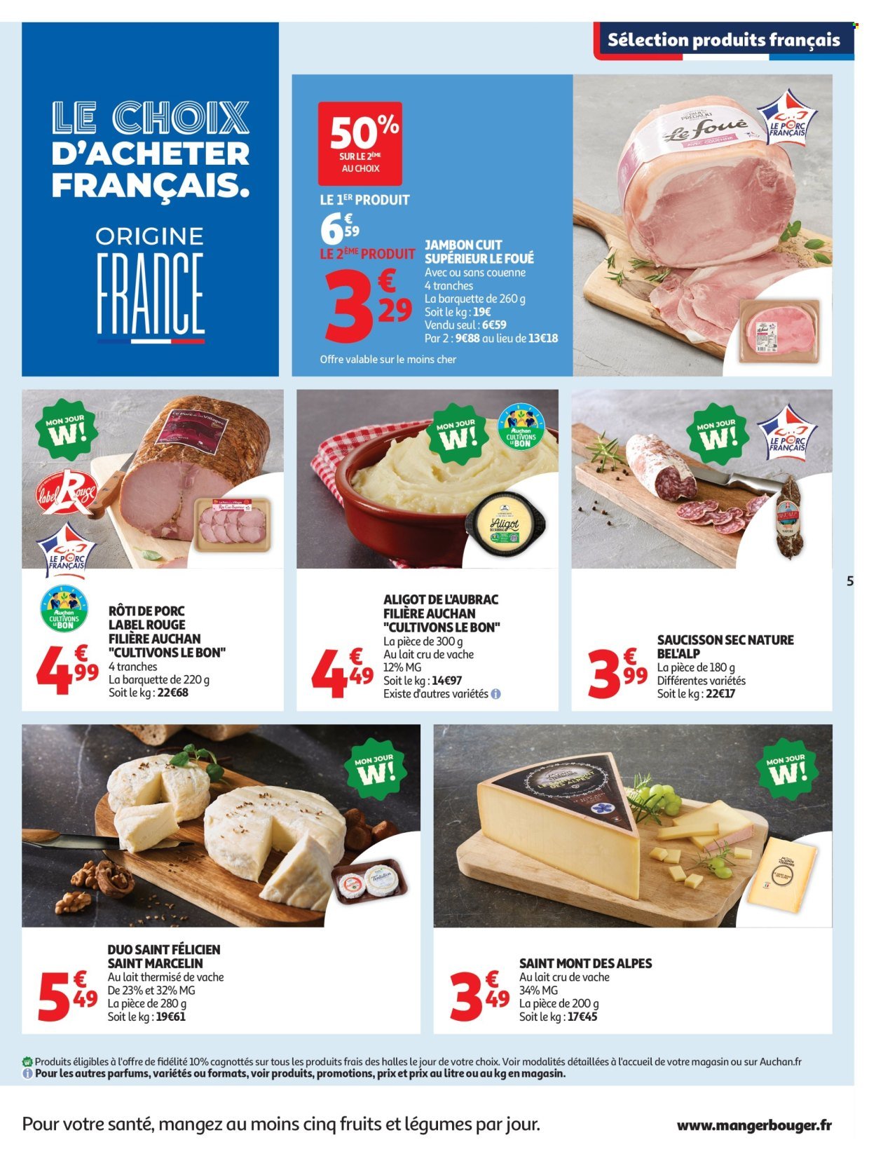 Catalogue AUCHAN - Halles, tops supers