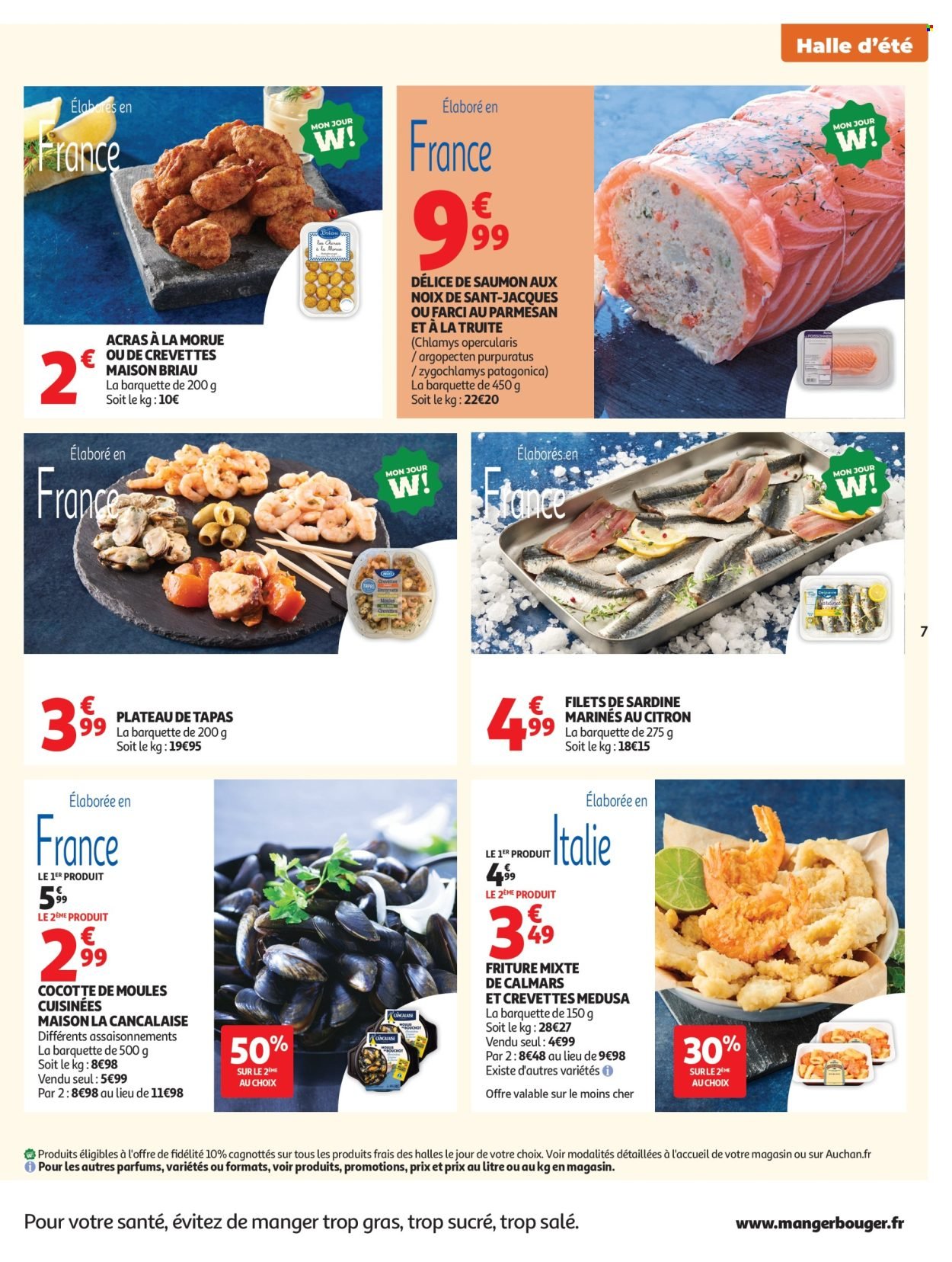Catalogue AUCHAN - Halles, tops supers