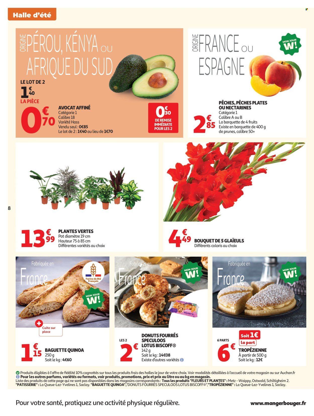 Catalogue AUCHAN - Halles, tops supers