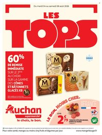 Catalogue AUCHAN - Halles, tops supers