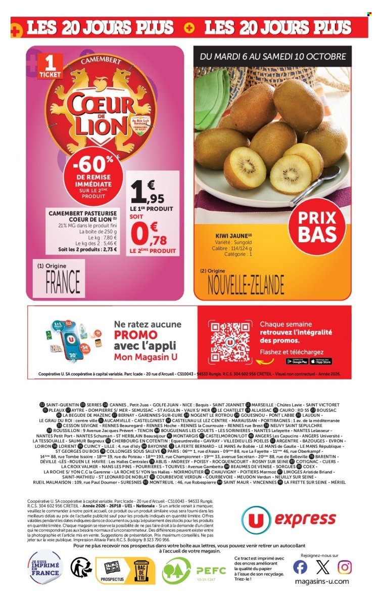 Catalogue U EXPRESS - Les prix bas de la semaine