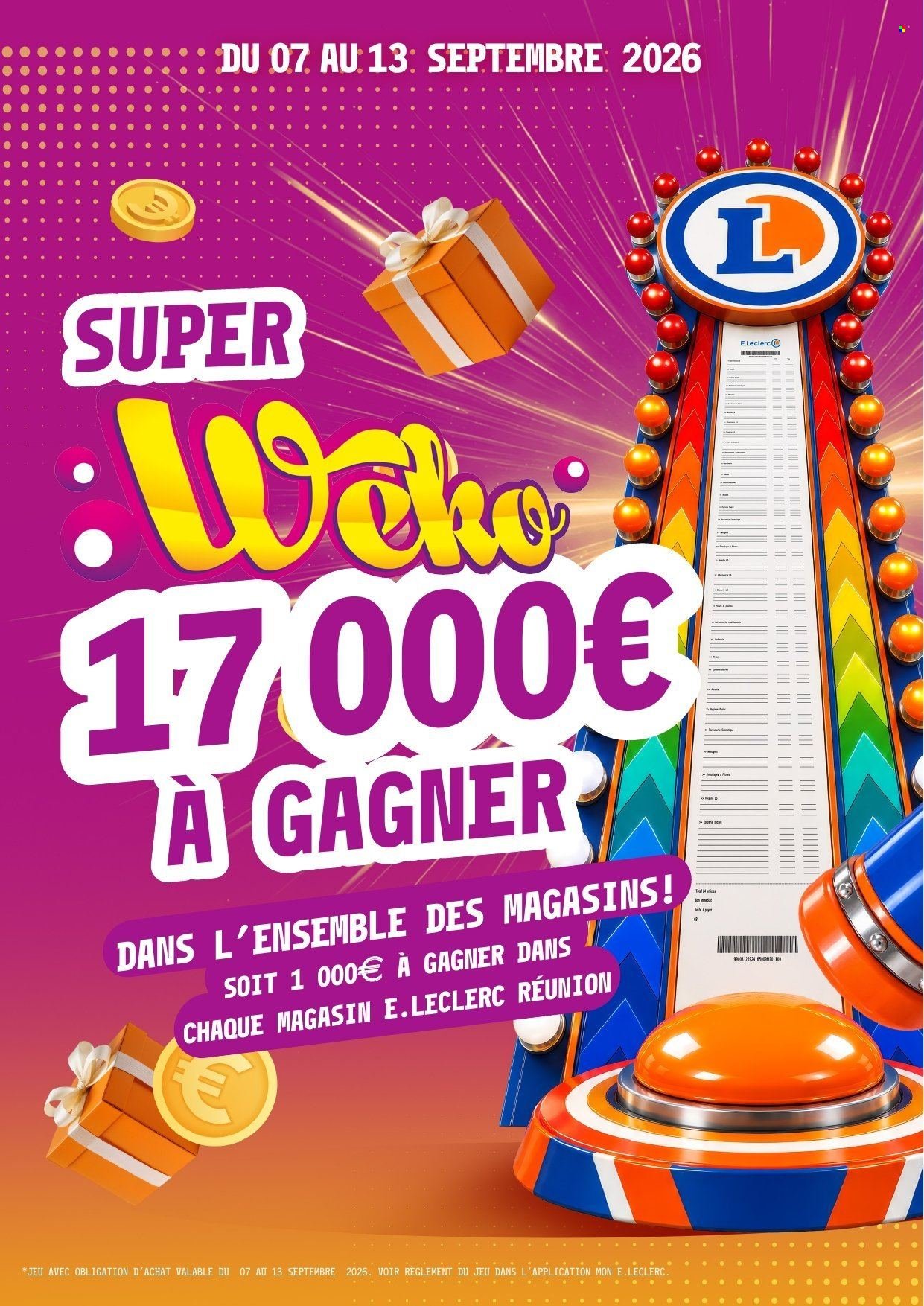 Catalogue E.LECLERC - Du mardi 8 septembre 2026