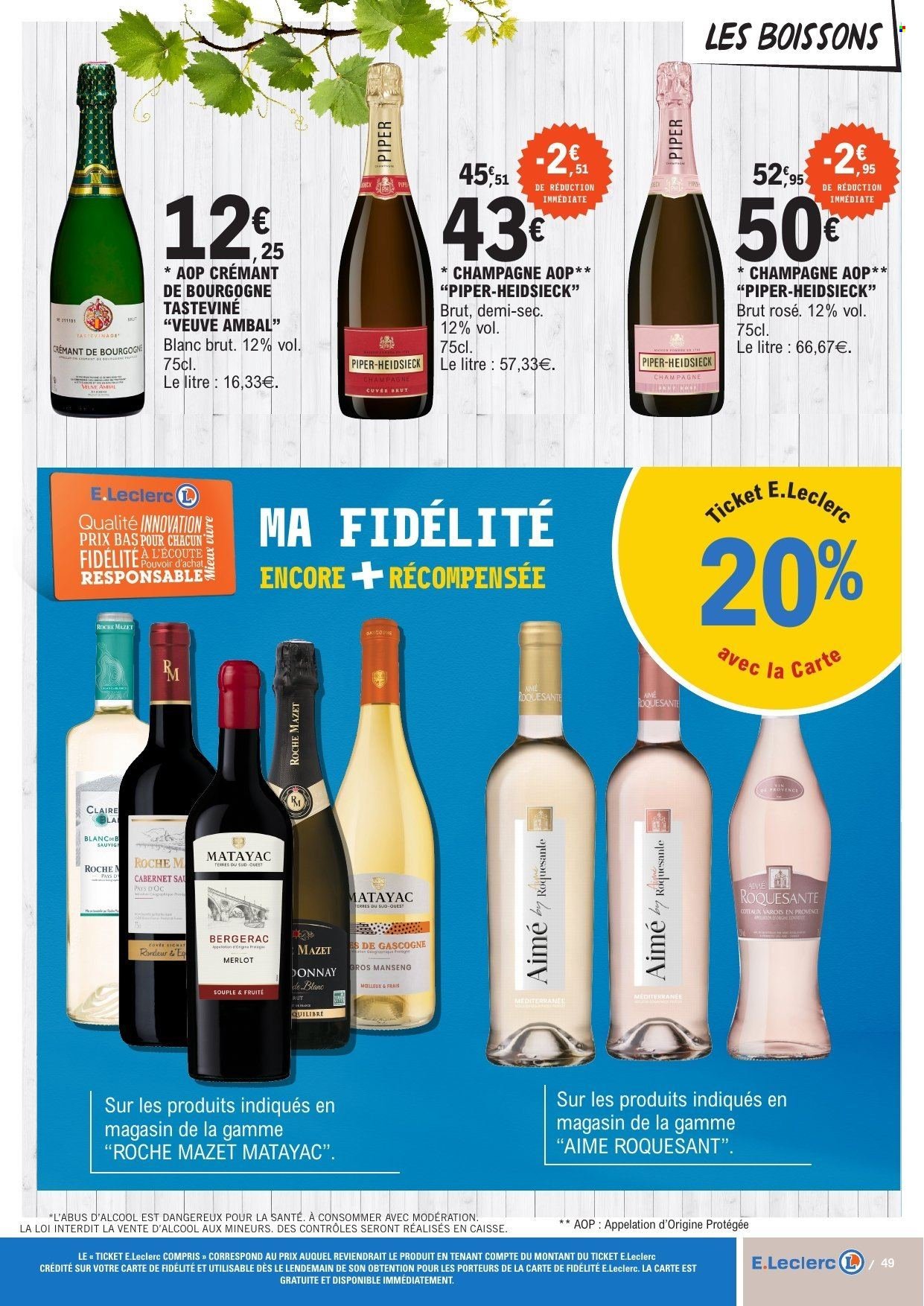 Catalogue E.LECLERC - Du mardi 8 septembre 2026
