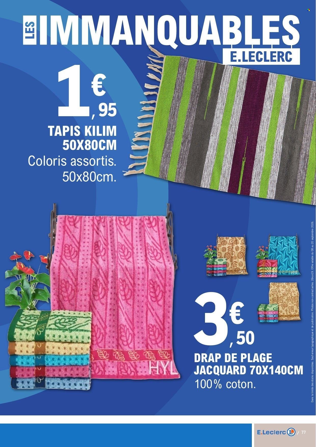 Catalogue E.LECLERC - Du mardi 8 septembre 2026