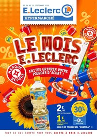 Catalogue E.LECLERC - Du mardi 8 septembre 2026
