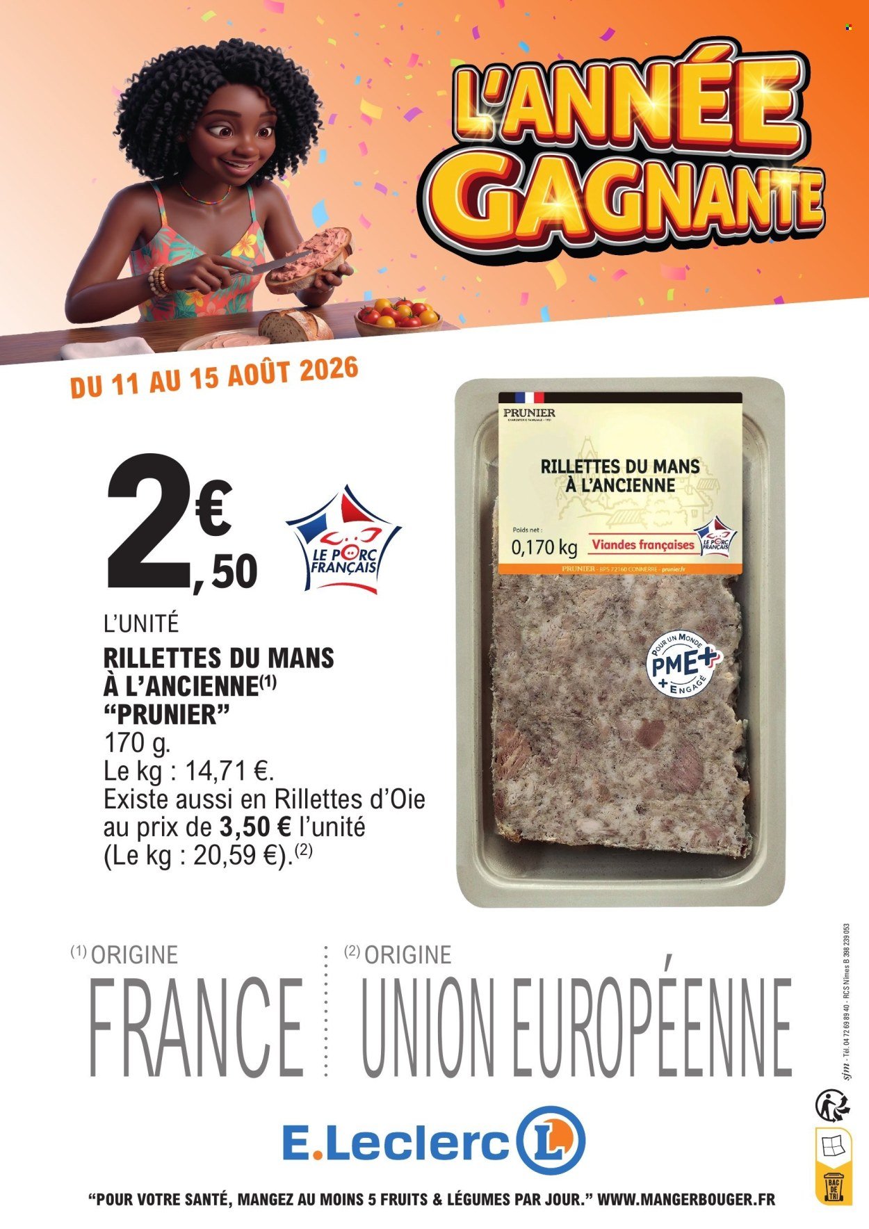 Catalogue E.LECLERC - Temps fort
