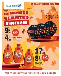 Catalogue E.LECLERC - VENTES GEANTES