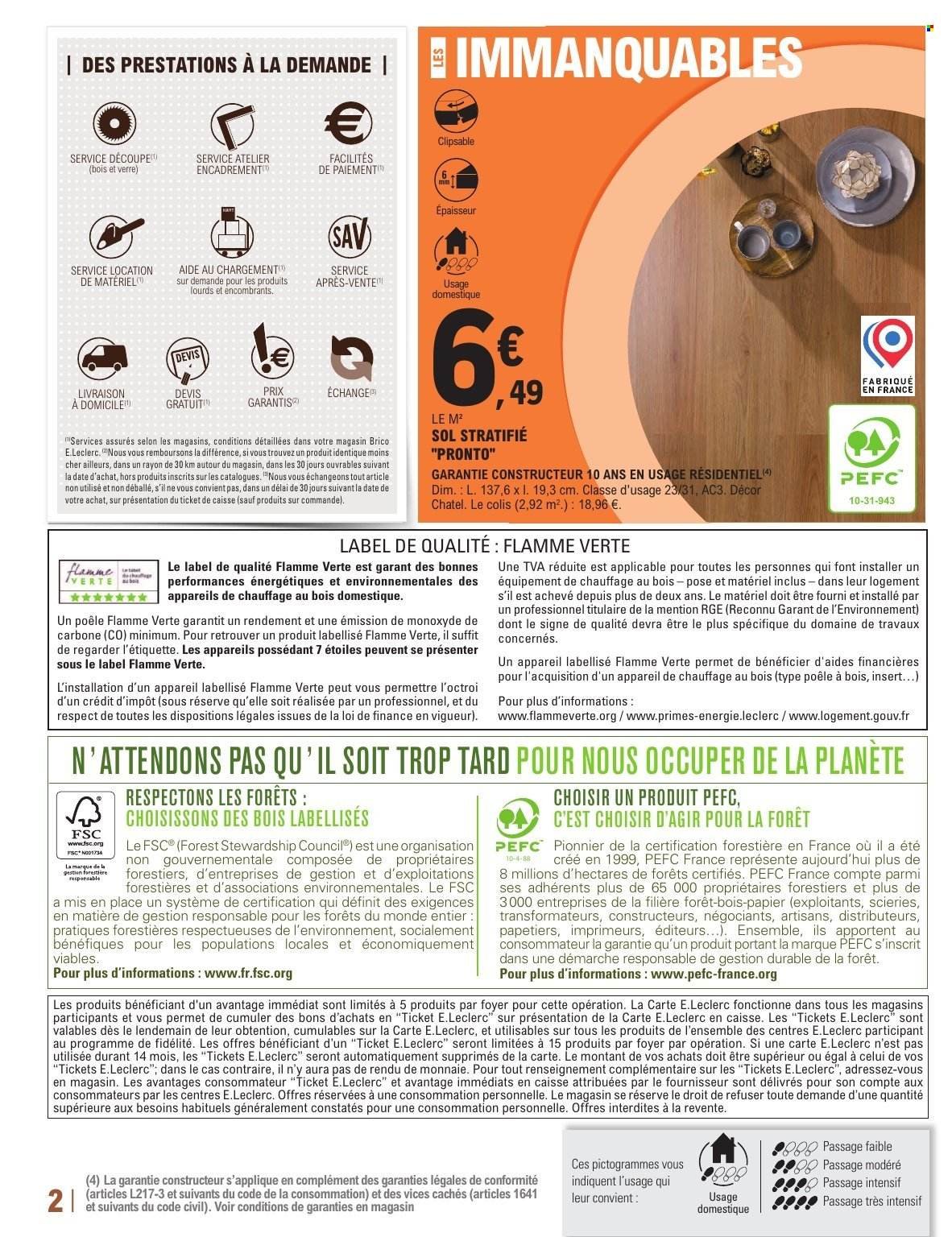 Catalogue E.LECLERC - TRAFIC BRICO