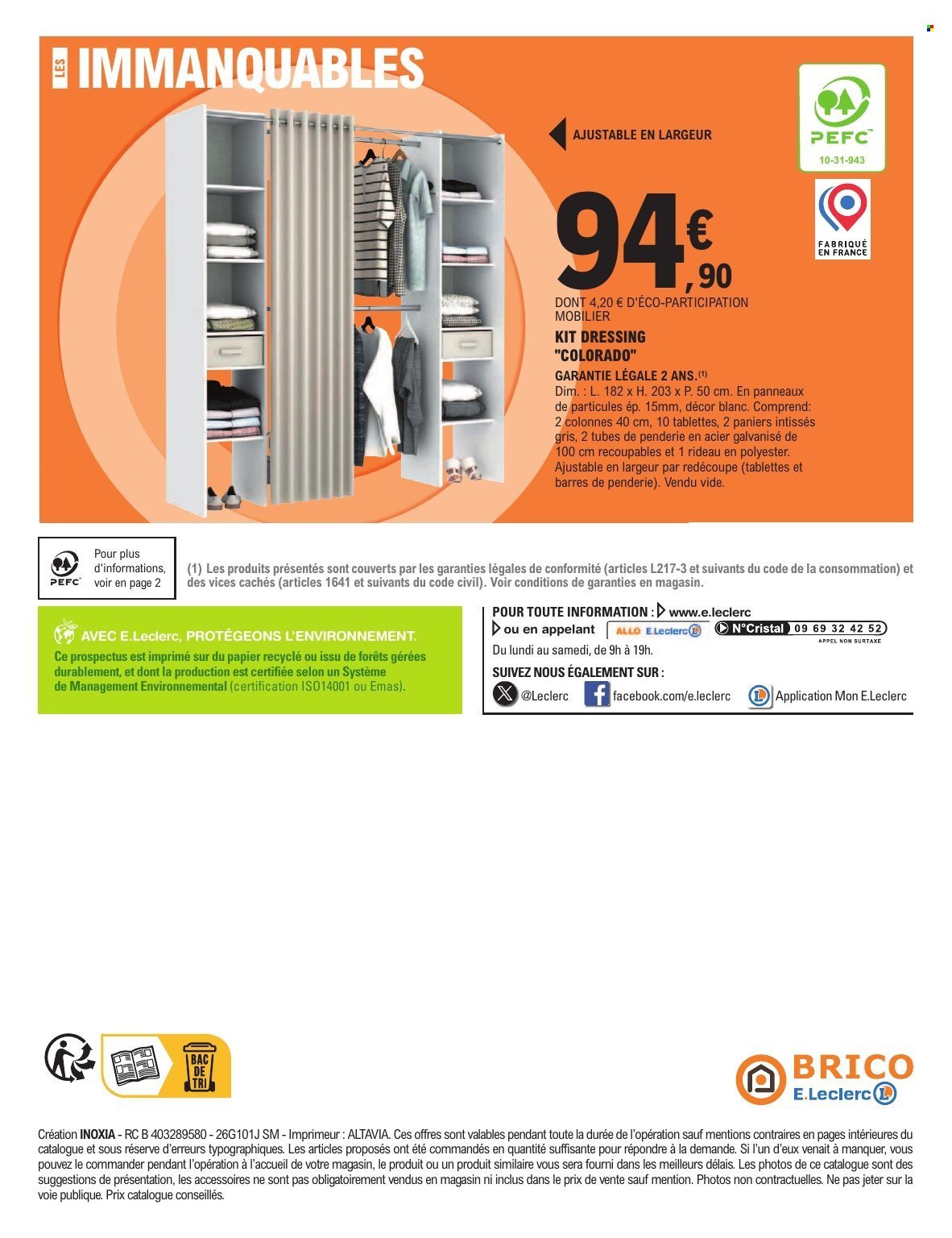 Catalogue E.LECLERC - TRAFIC BRICO