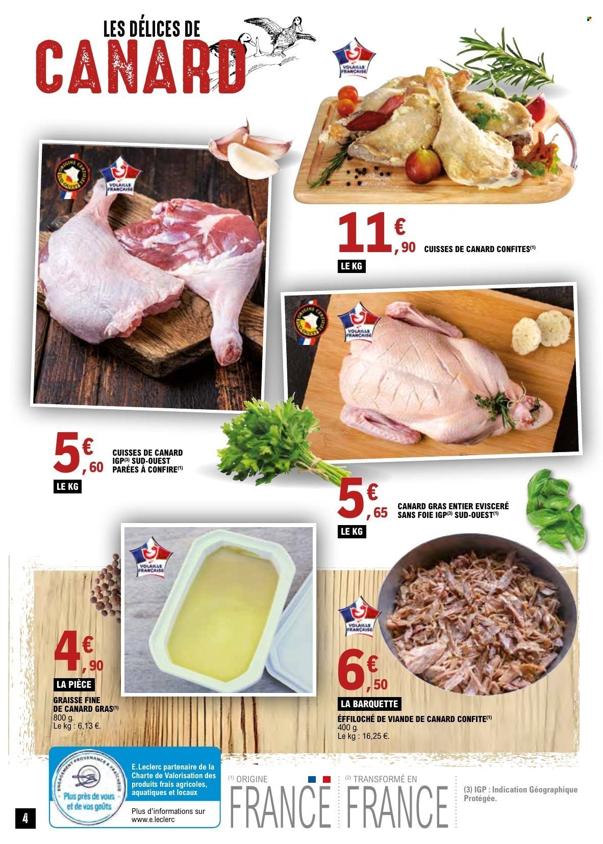 Catalogue E.LECLERC - FOIRE AU GRAS