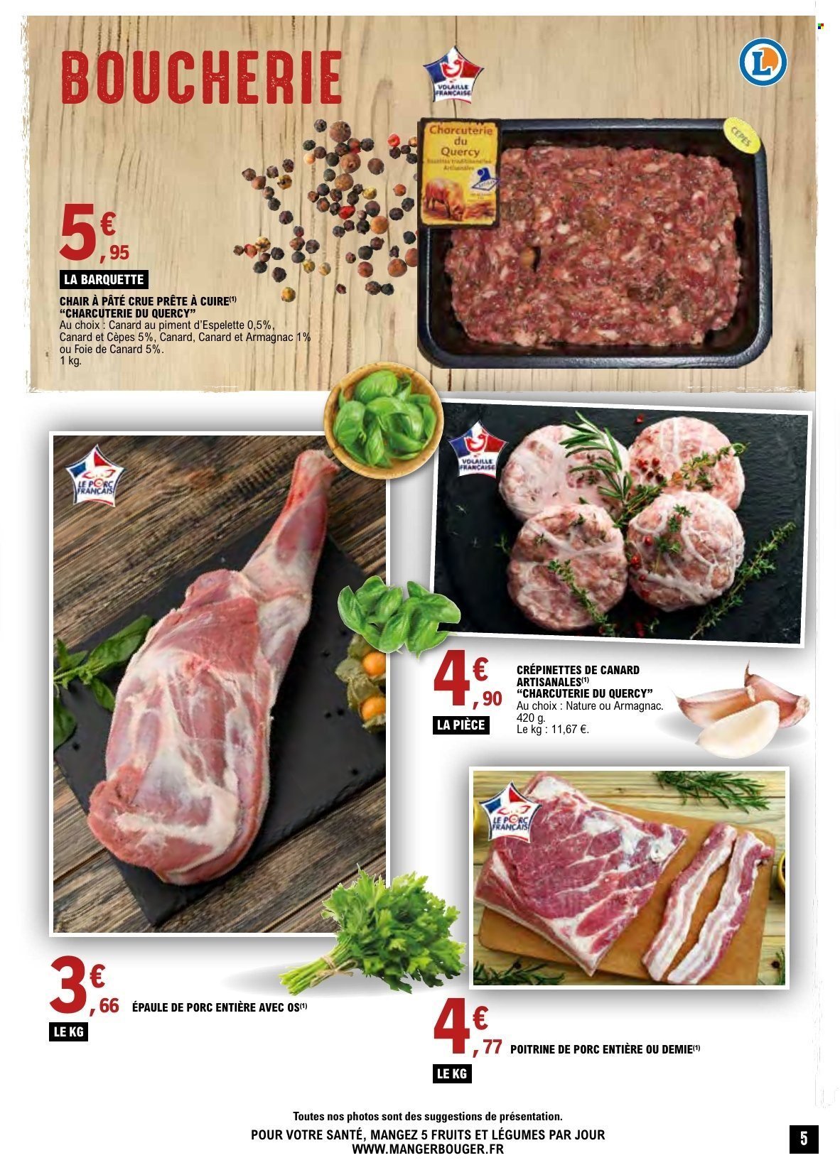 Catalogue E.LECLERC - FOIRE AU GRAS