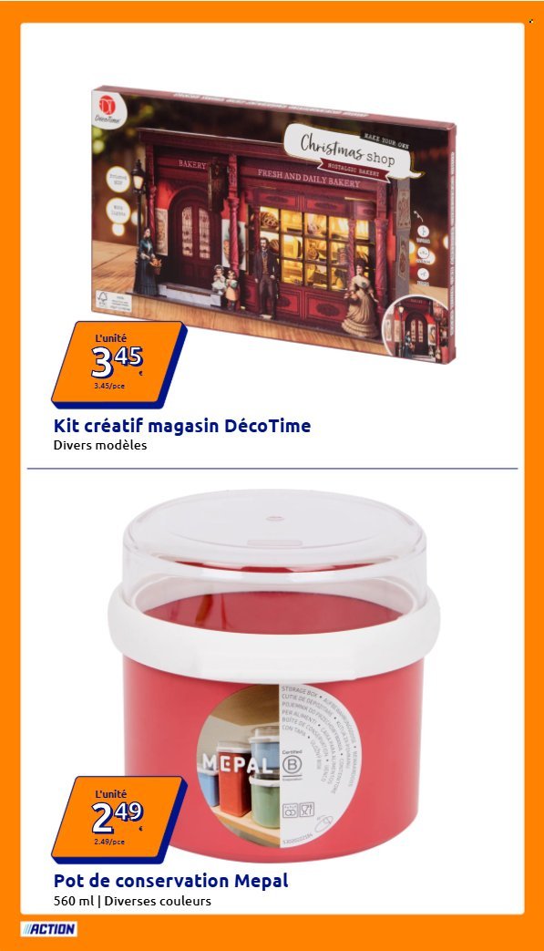 Catalogue ACTION - Du mercredi 7 octobre 2026