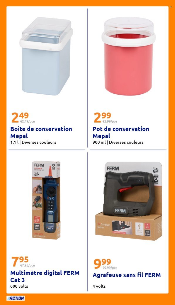 Catalogue ACTION - Du mercredi 7 octobre 2026