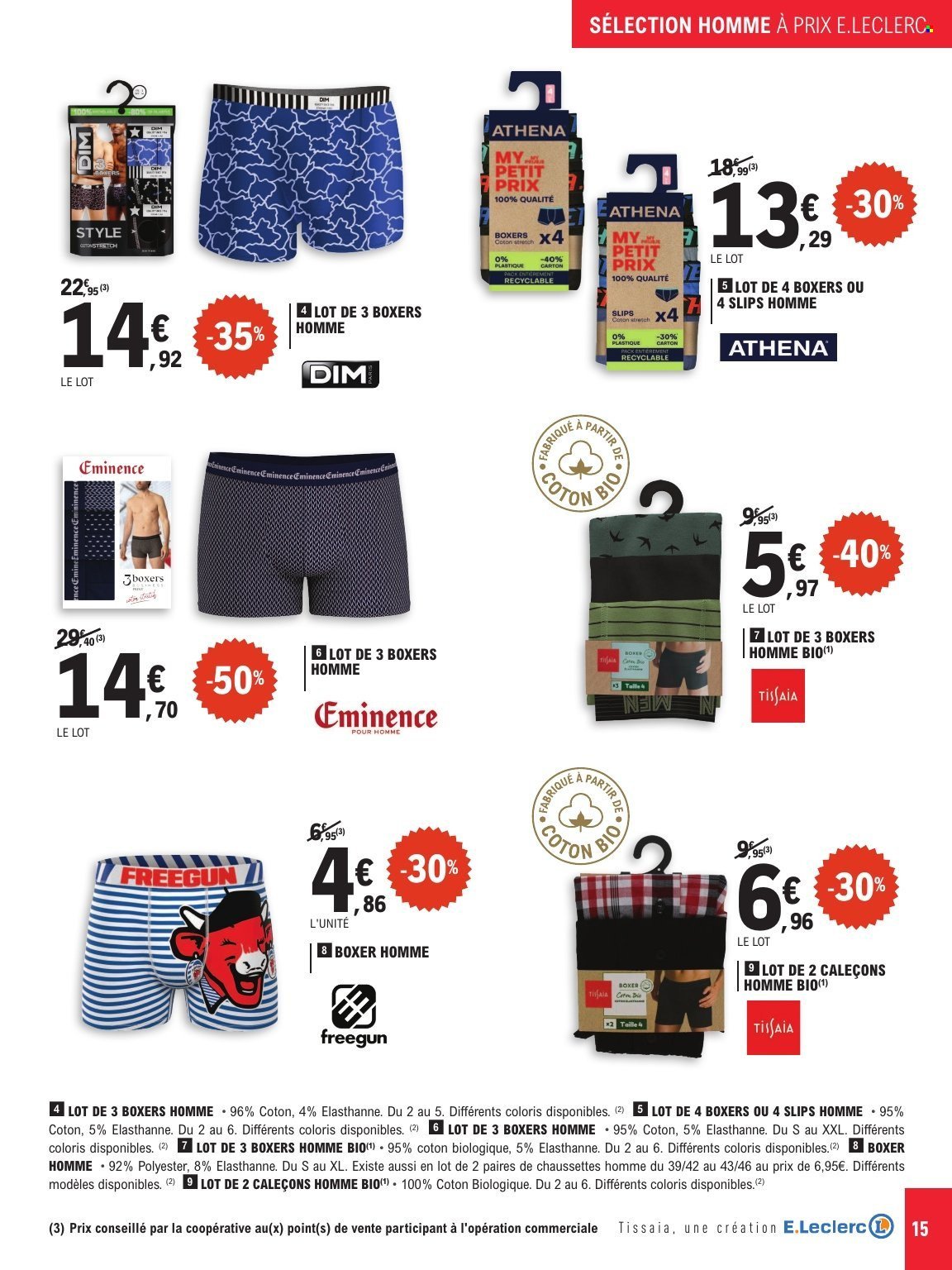 Catalogue E.LECLERC - RDV LINGERIE