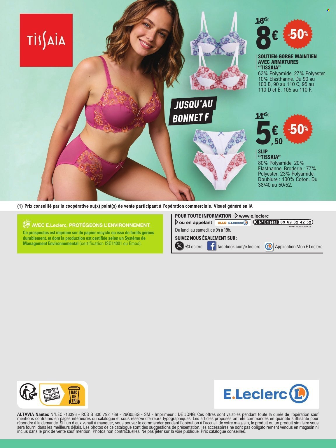 Catalogue E.LECLERC - RDV LINGERIE