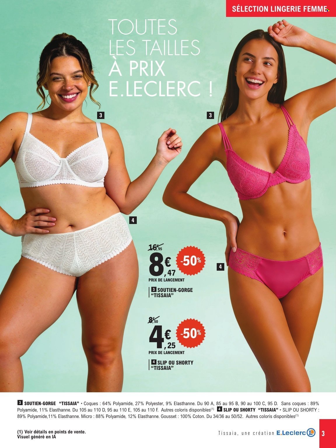 Catalogue E.LECLERC - RDV LINGERIE