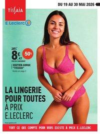 Catalogue E.LECLERC - RDV LINGERIE