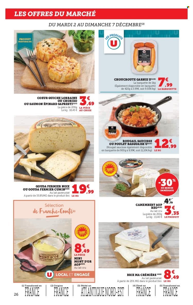 Catalogue SUPER U - Les prix bas de la semaine (2025-12-02 - 2025-12-14)