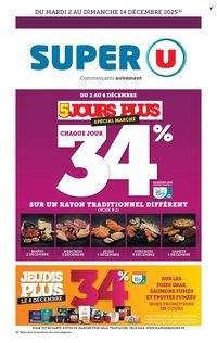 Catalogue SUPER U - Les prix bas de la semaine (2025-12-02 - 2025-12-14)