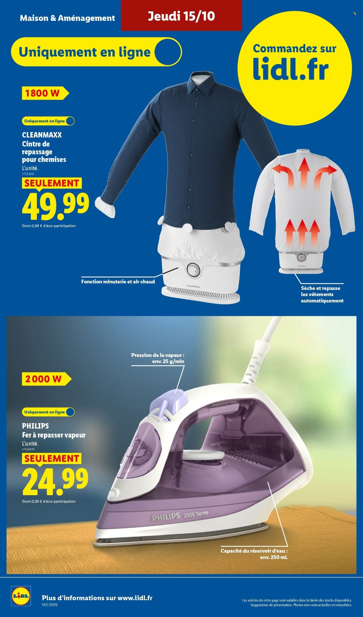 Catalogue LIDL - Les Exclus Web de la semaine