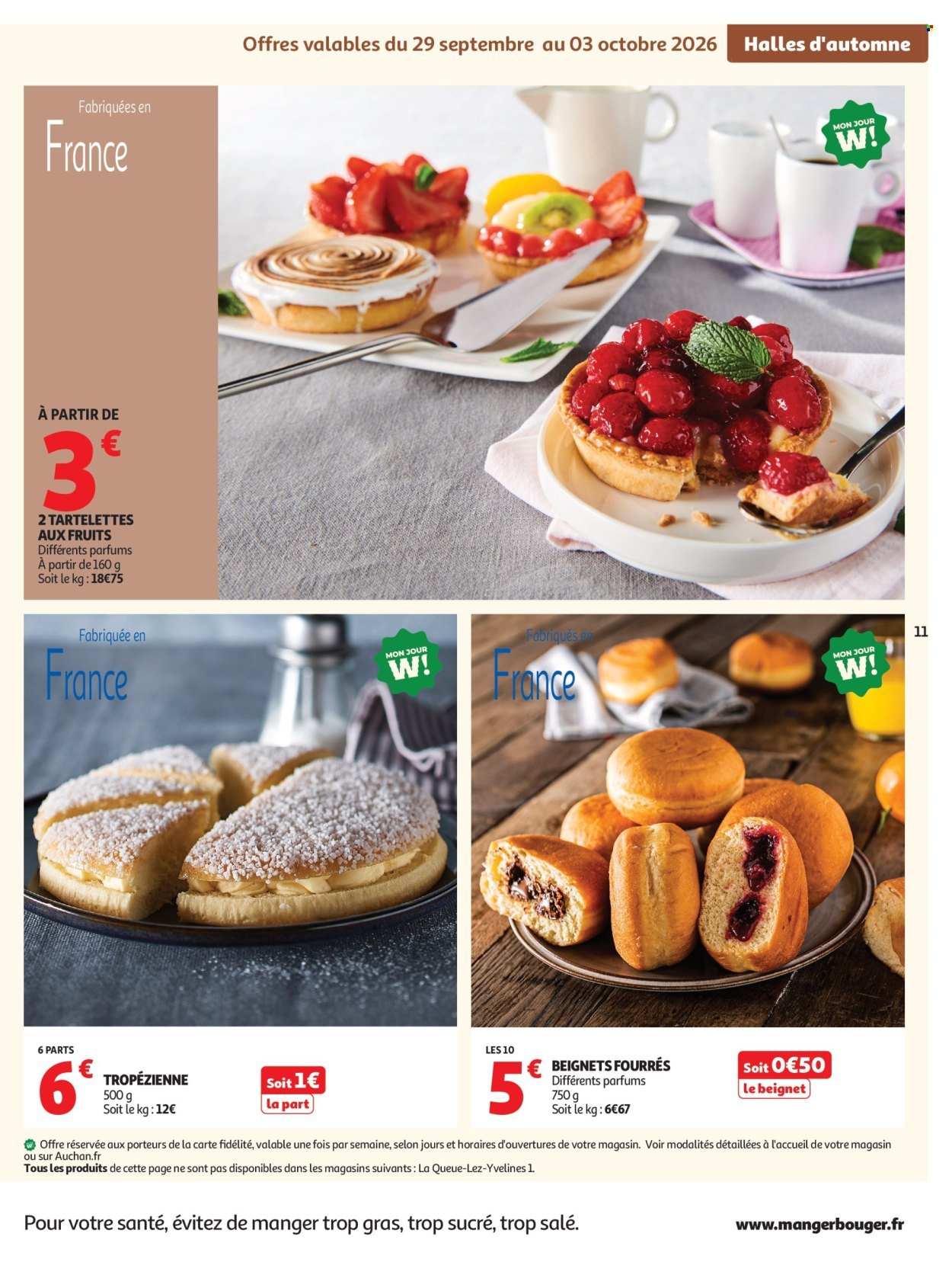 Catalogue AUCHAN - Halles d'automne supers