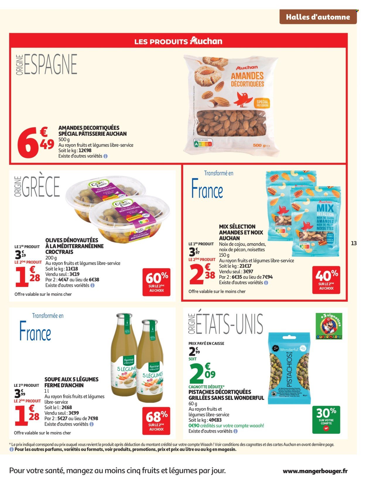 Catalogue AUCHAN - Halles d'automne supers