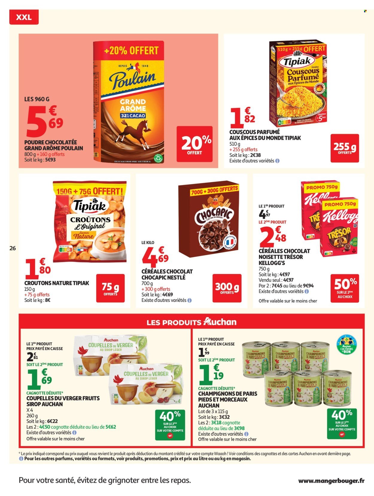 Catalogue AUCHAN - Halles d'automne supers
