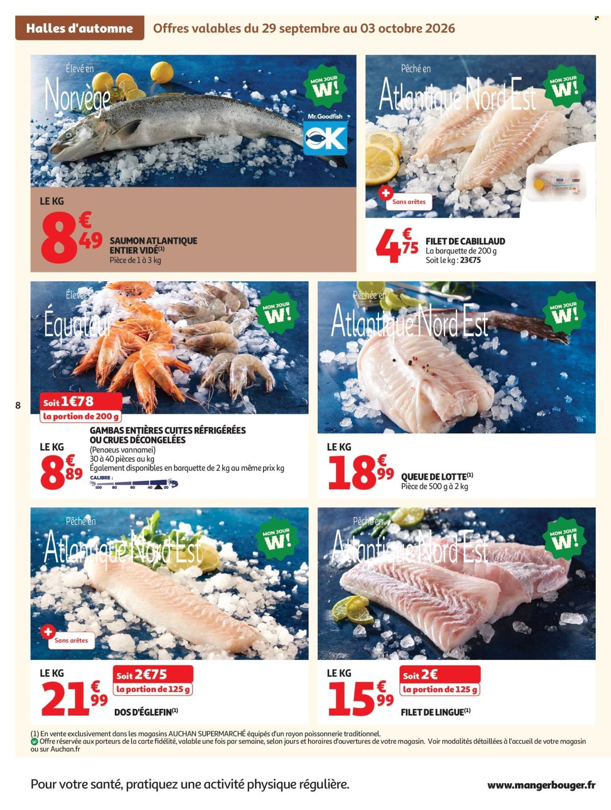 Catalogue AUCHAN - Halles d'automne supers