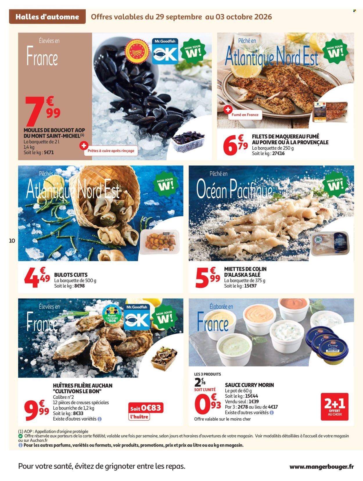 Catalogue AUCHAN - Halles d'automne supers